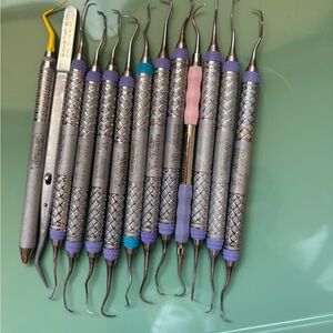 Dental prophy hygienist tools